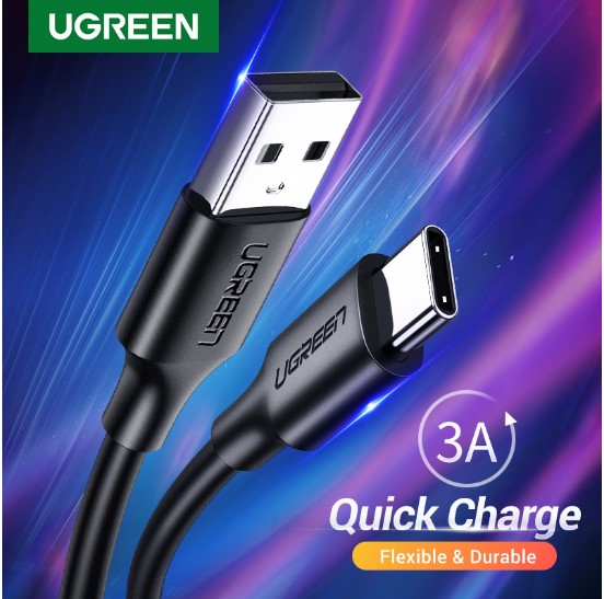 Cáp sạc, dữ liệu USB Type-A 2.0 sang USB Type-C dài 2M Ugreen 60118 cao cấp